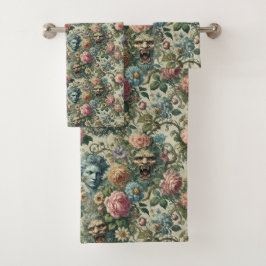 De Cerulean Muse - Gotisch Victoriaans Bad Handdoek