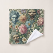 De Cerulean Muse - Gotisch Victoriaans Bad Handdoek (Wasdoekje)