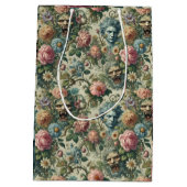 De Cerulean Muse - Gotisch Victoriaans Medium Cadeauzakje (Achterkant)