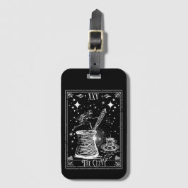 De Cezve Turks Koffie Tarot Kaart Bagagelabel