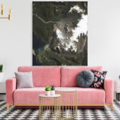 De ChaitSharn® © n Volcano Canvas Afdruk (Insitu (Woonkamer))