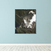 De ChaitSharn® © n Volcano Canvas Afdruk (Insitu (Houten vloer))