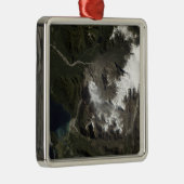 De ChaitSharn® Â© n Volcano Metalen Ornament (Rechts)