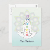 De Chakras Briefkaart (Voorkant / Achterkant)