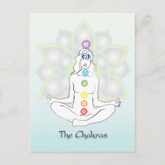 De Chakras Briefkaart
