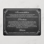 De Chalkboard Heteluchtballon Trouwcollectie Informatiekaartje (Achterkant)