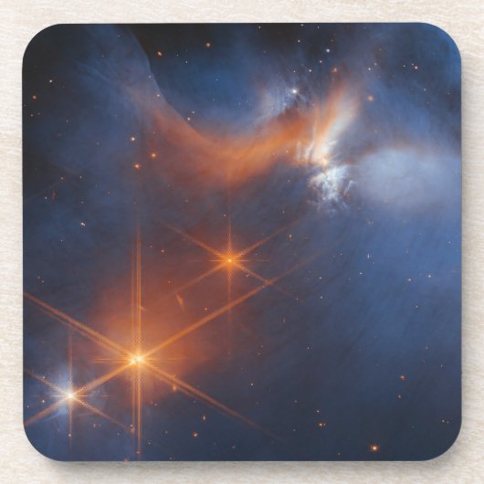 De Chamaeleon is een donkere moleculaire wolk Bier Onderzetter (Voorkant)