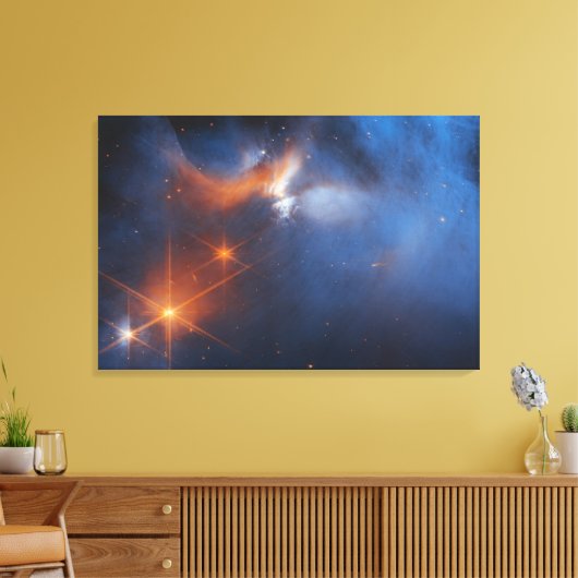 De Chamaeleon is een donkere moleculaire wolk Canvas Afdruk (Insitu (Woonkamer))