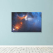 De Chamaeleon is een donkere moleculaire wolk Canvas Afdruk (Insitu (Houten vloer))