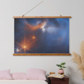 De Chamaeleon is een donkere moleculaire wolk Hangend Wandkleed (Slaapkamer)