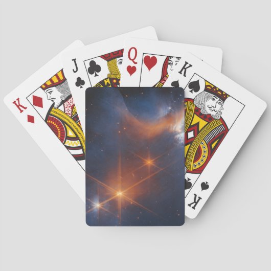 De Chamaeleon is een donkere moleculaire wolk Pokerkaarten (Achterkant)