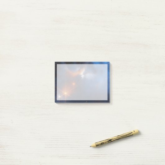 De Chamaeleon is een donkere moleculaire wolk Post-it® Notes (Op bureau)