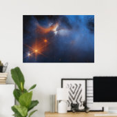 De Chamaeleon is een donkere moleculaire wolk Poster (Thuiskantoor)