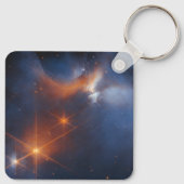 De Chamaeleon is een donkere moleculaire wolk Sleutelhanger (Achterkant)