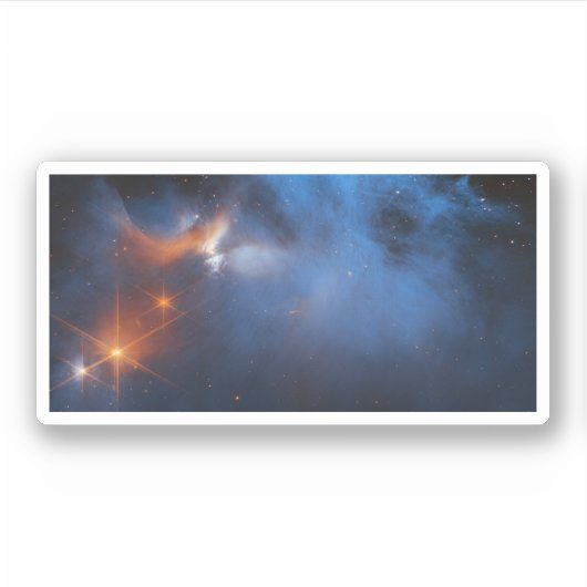 De Chamaeleon is een donkere moleculaire wolk Sticker (Voorkant)