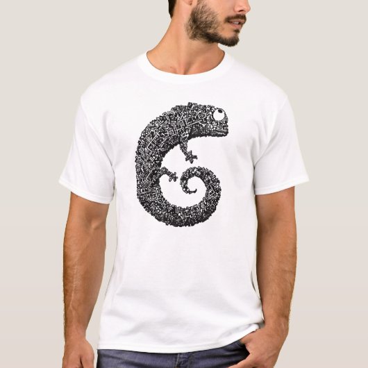 De Chameleon T-shirt (Voorkant)