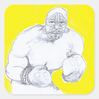 De Champ Vierkante Sticker