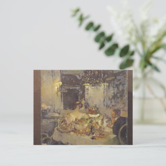 De Champagne Briefkaart (Staand voorkant)