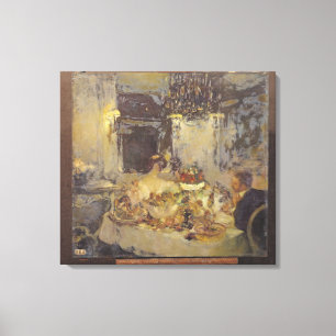 De Champagne Canvas Afdruk