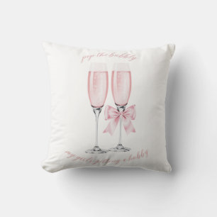 De Champagne Knal Mijn Meisje Gaat Trouwen Ontwerp Kussen