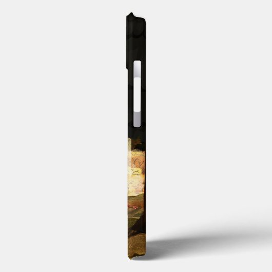 De champignonkoning Case-Mate iPhone case (Achterkant / Links)