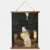 De champignonkoning hangend wandkleed (Voorkant)