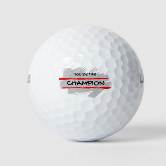De Champion Golfballen (Voorkant)