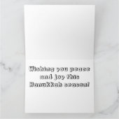 De Chanoeka kleurt me Kaart (Binnen)