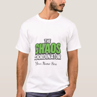 De Chaos Coördinator – Bold & Speels T-shirt