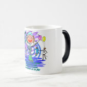 De chaos overslaan magische mok (Voorkant rechts)