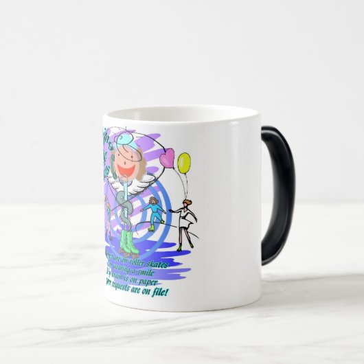 De chaos overslaan magische mok (Voorkant rechts)