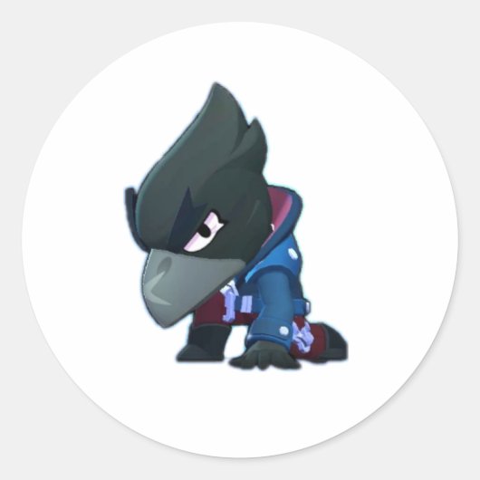 de chaotische wereld van Brawl Stars met Stickers  (Voorkant)