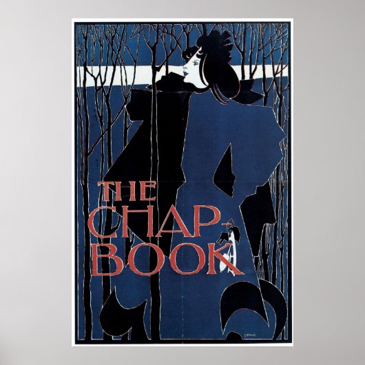De Chap Book ~ Blue Lady Poster (Voorkant)