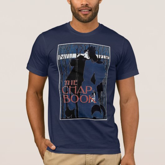 De Chap Book ~ Blue Lady T-shirt (Voorkant)