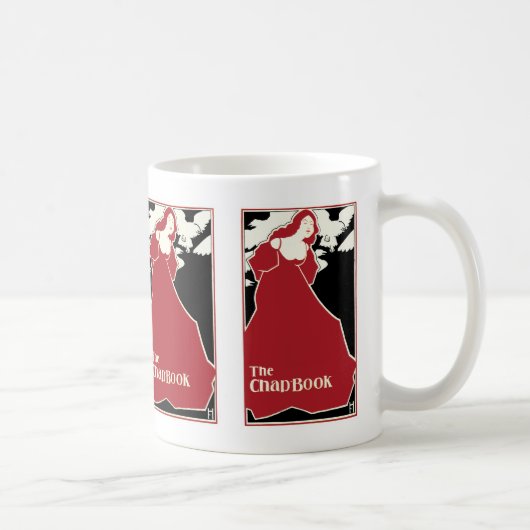 De Chap Book ~ Red Lady Coffee-Mok Koffiemok (Rechts)