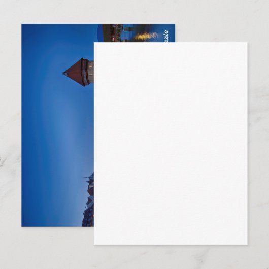 De Chapelbrug in Lucerne Briefkaart (Voorkant / Achterkant)