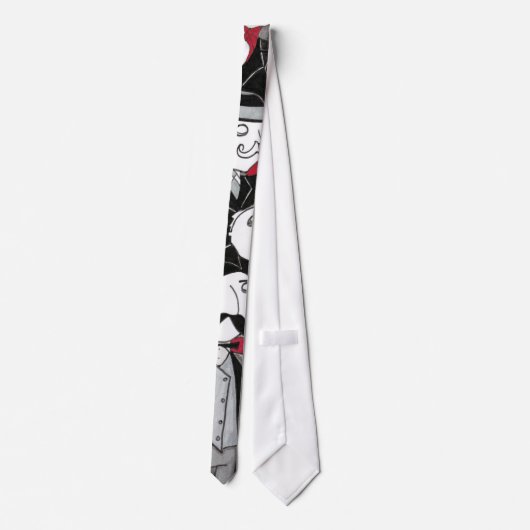 DE CHAPS Necktie Stropdas (Achterkant)