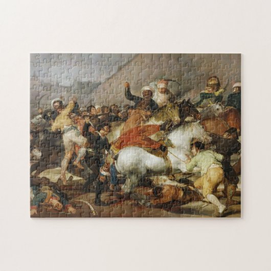 De Charge van Mamelukes Francisco José de Goya Legpuzzel (Horizontaal)