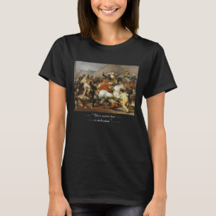 De Charge van Mamelukes Francisco José de Goya T-shirt