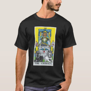 De Chariot Tarot-kaart beslaat Beliefs Divination  T-shirt
