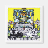 De Chariot Tarot Magneet (Voorkant)