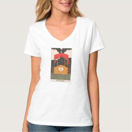 De Chariot-tarotkaart van moderne majoor Arcana T-shirt