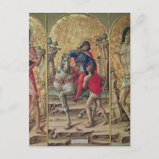 De Charity of St. Martin Briefkaart (Voorkant)