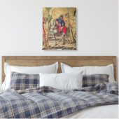 De Charity of St. Martin Canvas Afdruk (Insitu (Slaapkamer))