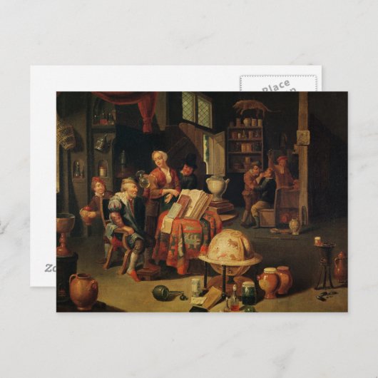 De Charlatan Briefkaart (Voorkant / Achterkant)