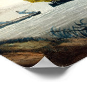 De Charles-Philippe, de eerste steamboot Poster (Hoek)