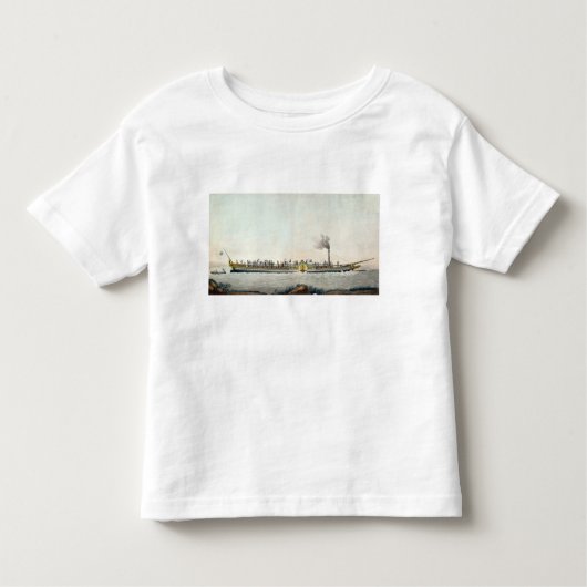 De Charles-Philippe, de eerste stuurboot Kinder Shirts (Voorkant)
