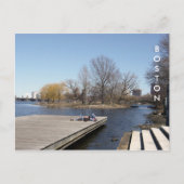 De Charles River Esplanade (kleur) Briefkaart (Voorkant)