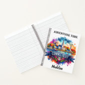 De charmante kustschoonheid van Connecticut Notitieboek (Binnen)