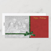 De charmante Sjabloon van de Foto van het Vakantie (Voorkant / Achterkant)